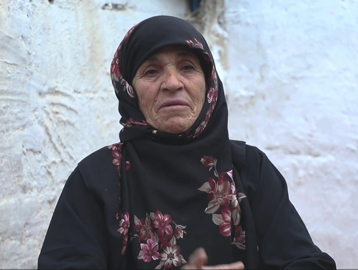 Die 80-jährige Nada Al-Saleh hat bei dem Erdbeben in Syrien fast alles verloren. 
