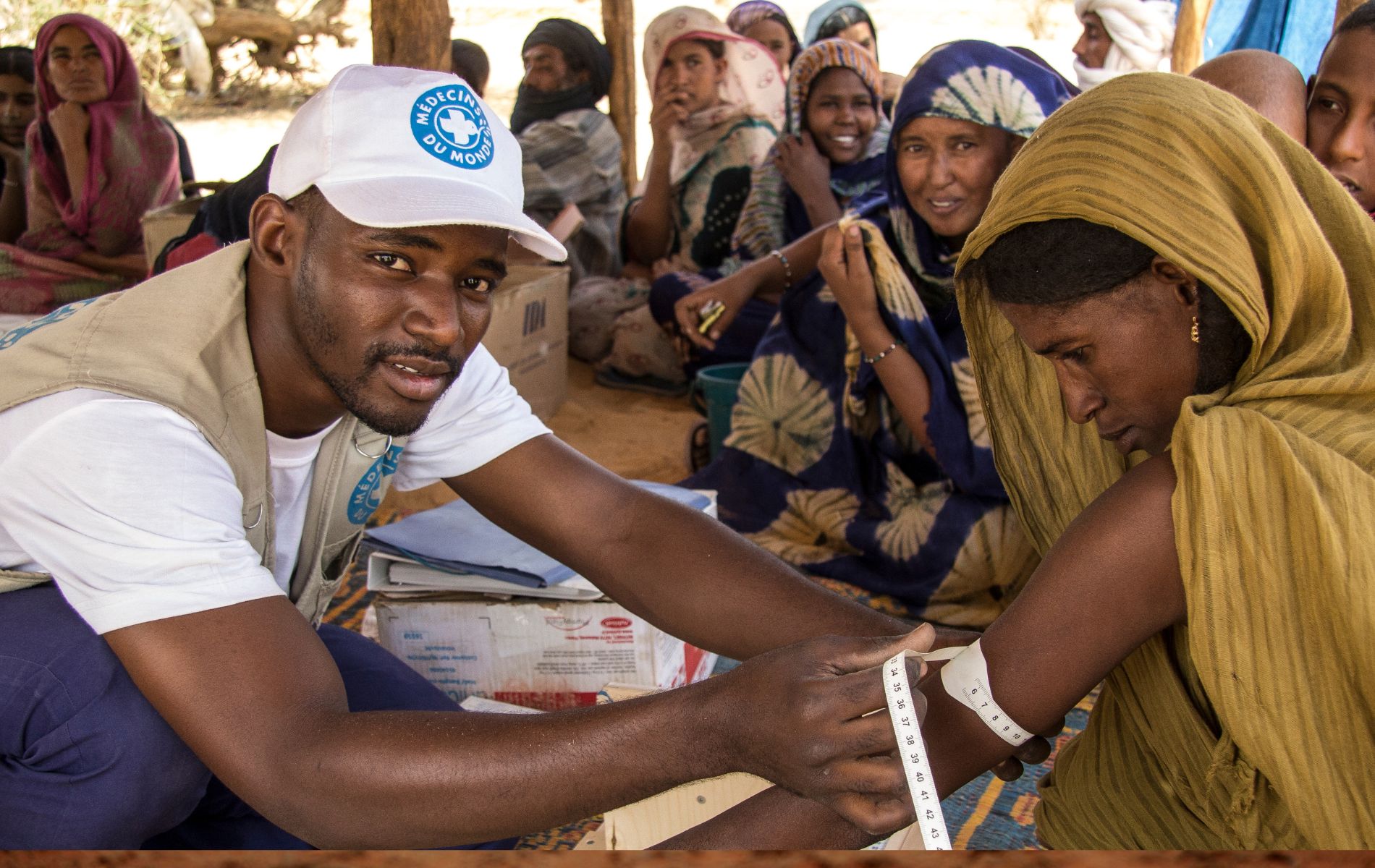 In Mali versorgt Ärzte der Welt Schwangere und Kleinkinder medizinisch