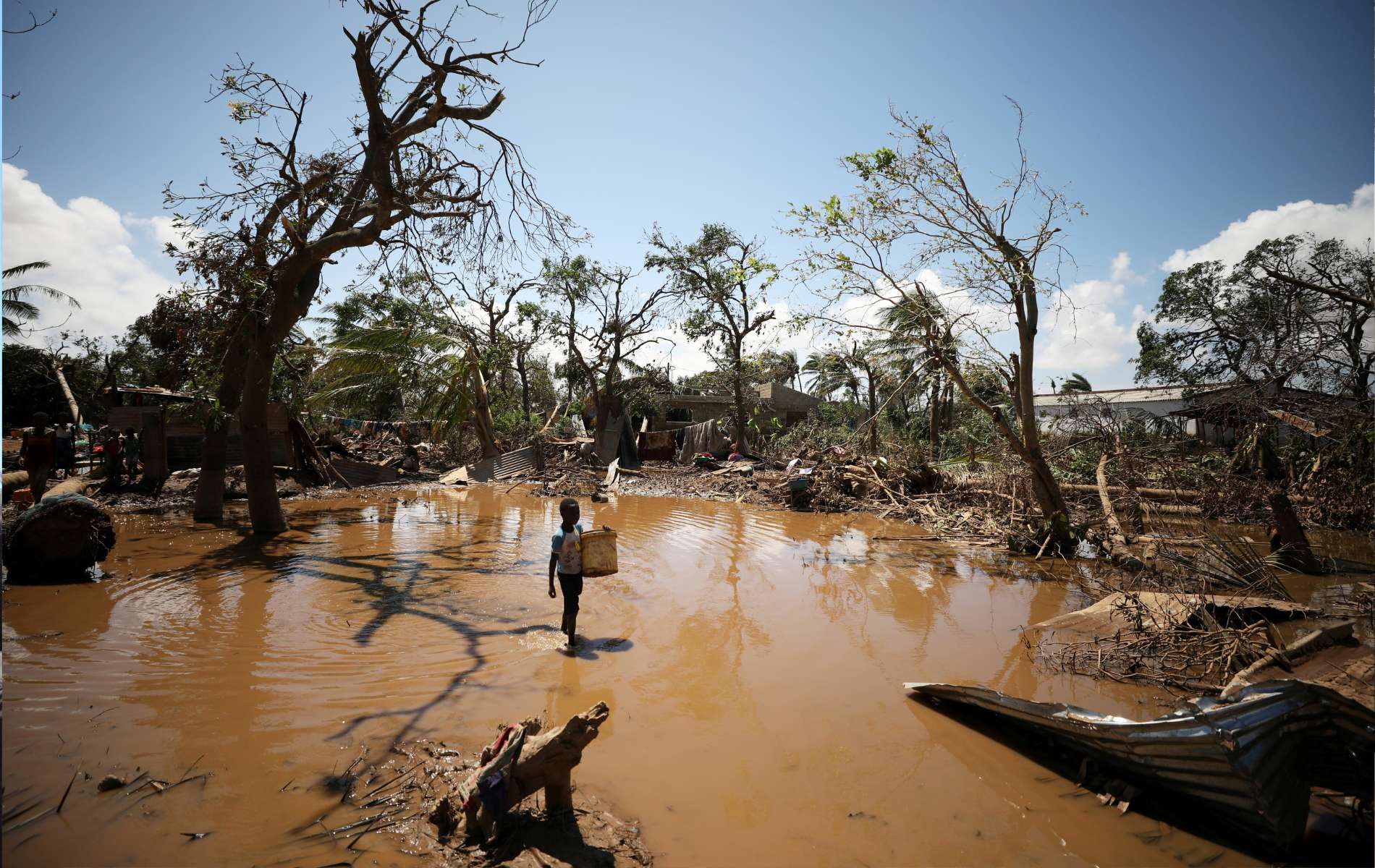 Überflutungen in Mosambik 