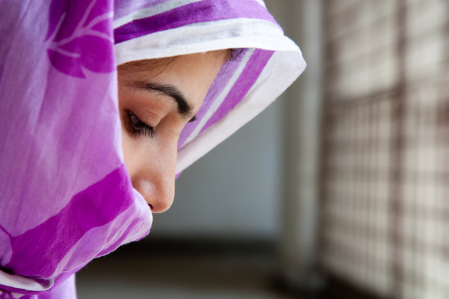 Ärzte der Welt setzt in Pakistan vor allem auf weibliche Mitarbeiter Frau in Pakistan