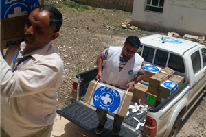 Ärzte der Welt liefert Medikamente und medizinisches Material an Gesundheitseinrichtungen im Jemen. Bild: Ärzte der Welt