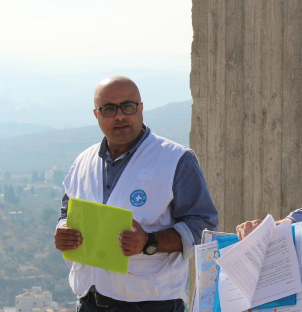 Ärzte der Welt-Landeskoordinator für Palästina Mahmoud Isleem. Foto: Ärzte der Welt