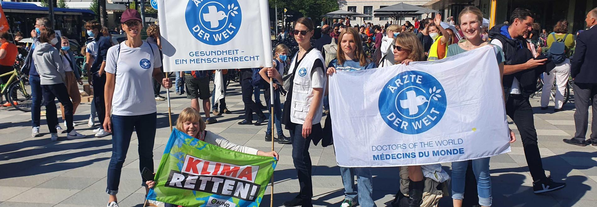 Demonstration für Klimaschutz in München 