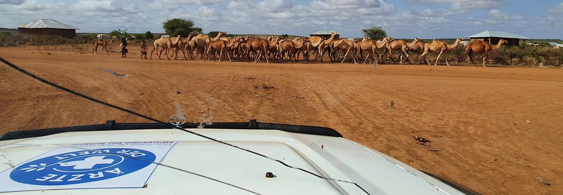 Mobile Hilfe in der Somali Region in Äthiopien