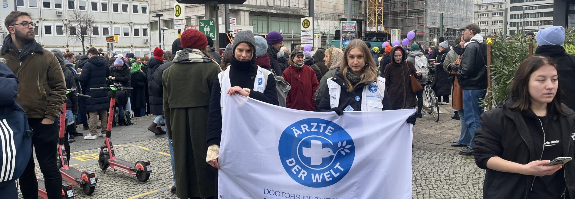 Symbolbild: Demonstration in Berlin