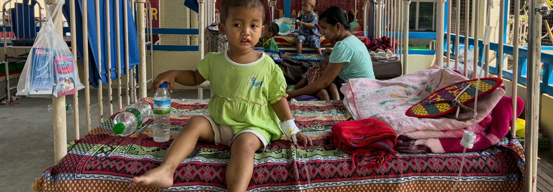 Medizinische Nothilfe nach dem Erdbeben in Myanmar 2025. Bild: Sai Aung Main / AFP