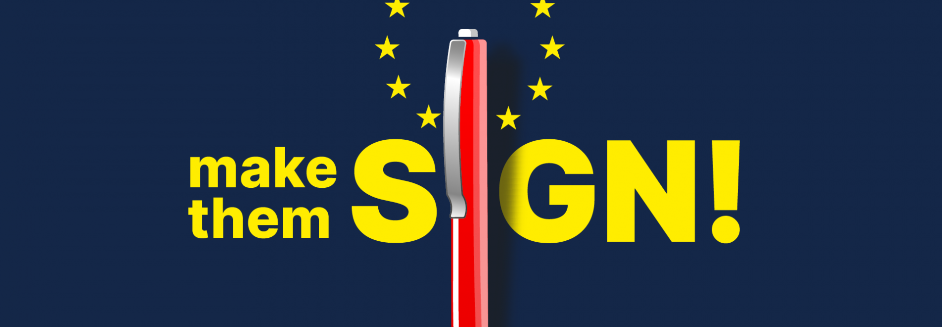 Mensch vor Patent - make them sign