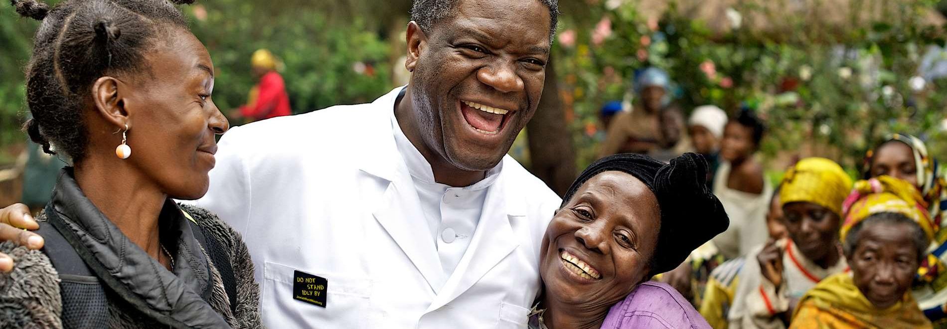 Friedensnobelpreisträger Denis Mukwege. Foto: Thierry Michel