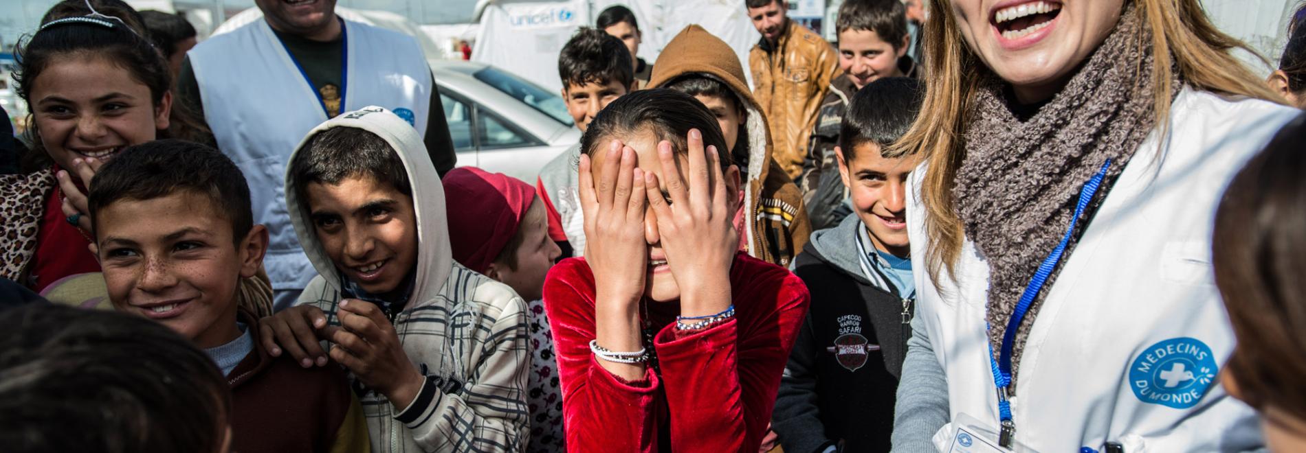 Medizinische Versorgung im Irak. Bild: Guillaume Pinon