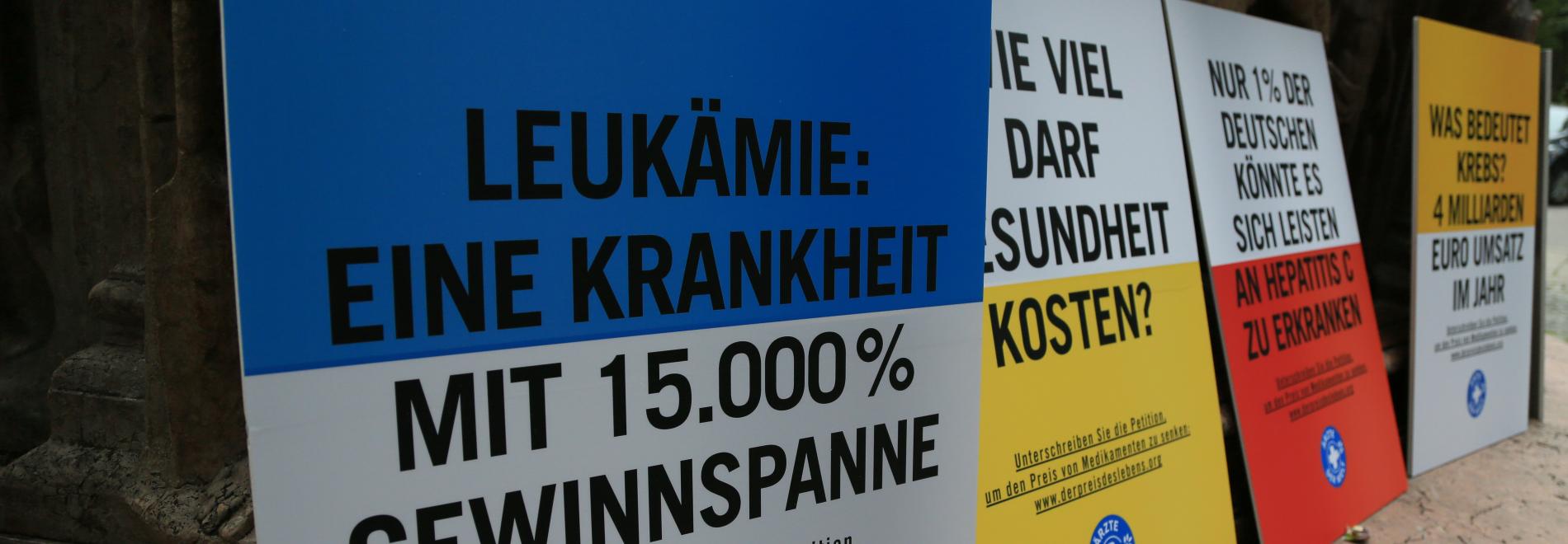 "Leukämie: Eine Krankheit mit 15.000% Gewinnspanne"