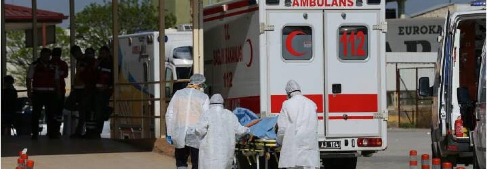 Einige Patienten konnten in die Türkei in das Reyhanli State Hospital gebracht werden.