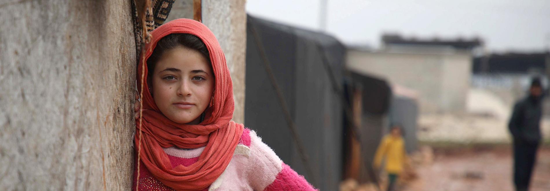 Im Jahresbericht 2018 berichten wir auch über die Menschen in den syrischen Flüchtlingscamps. Foto: AFP