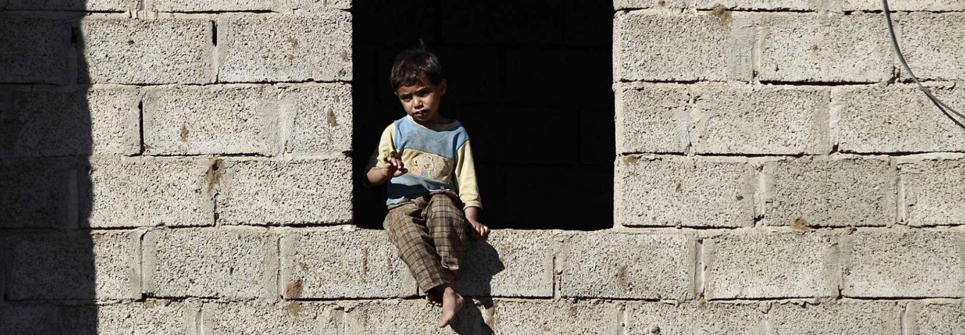 Ein Junge im Jemen. Foto: Reuters