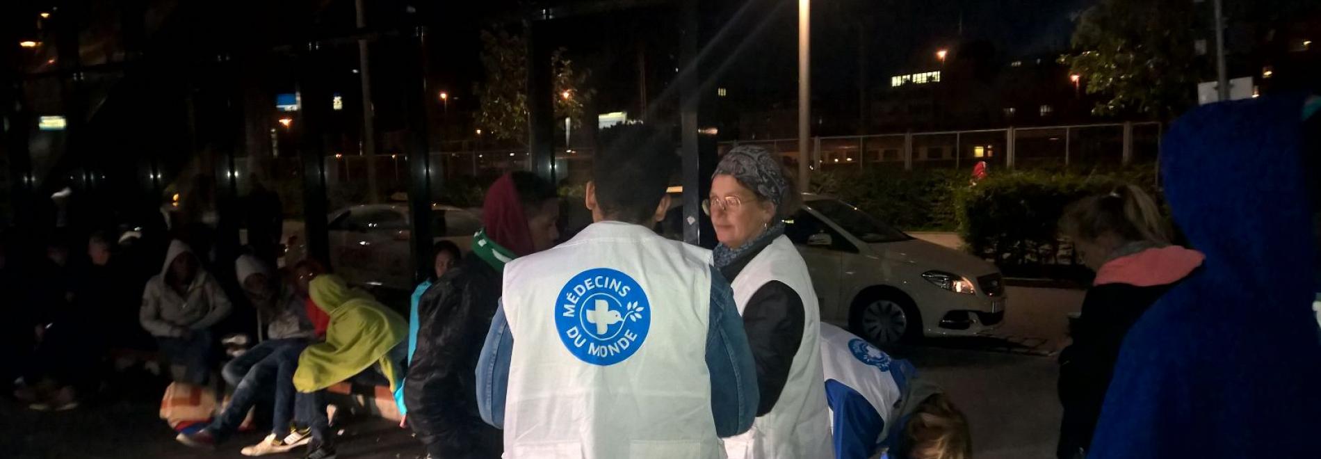 Zweimal pro Woche hilft Ärzte der Welt den nicht-registrierten Flüchtlingen in München mit medizinischer Basisversorgung. Foto: Ärzte der Welt