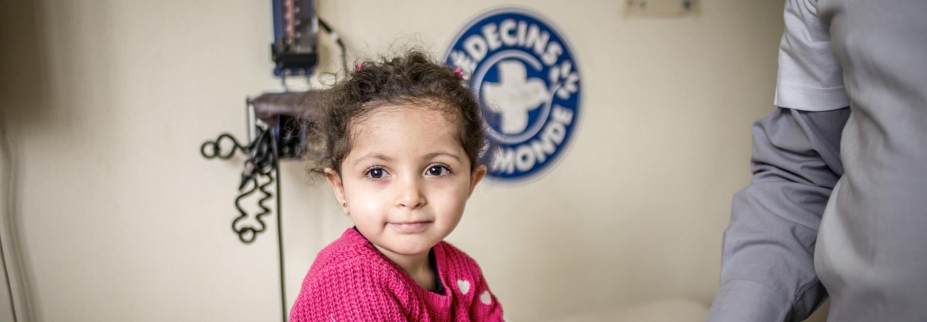 Wir versorgen Kinder ohne Zugang zum Gesundheitssystem. Foto: Olivier Papegnies Wir versorgen Kinder ohne Zugang zum Gesundheitssystem. Foto: Olivier Papegnies