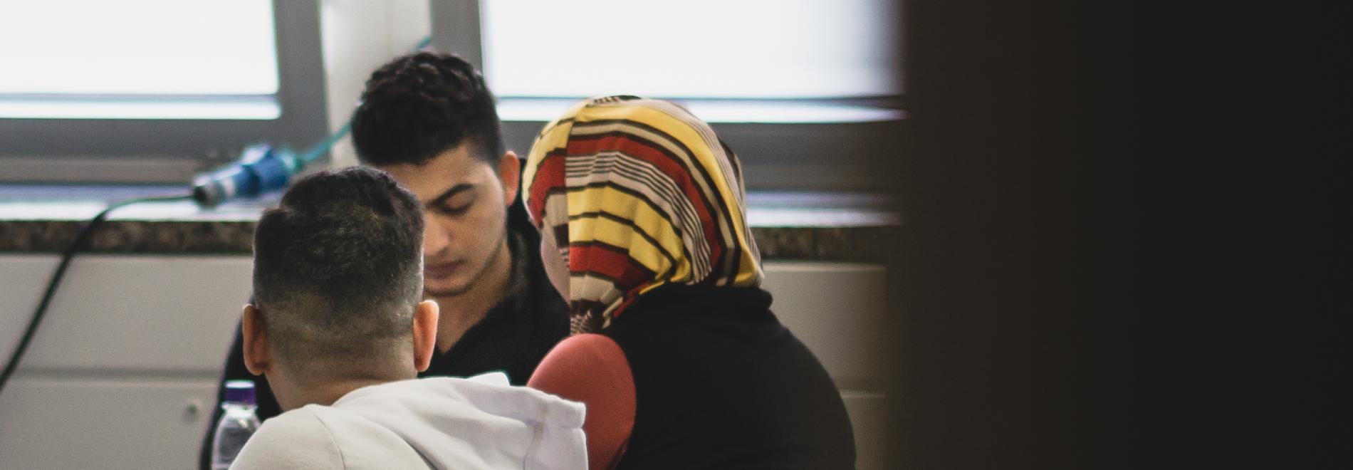 Ärzte der Welt bietet in den Münchner Flüchtlingsunterkünften psychosoziale Unterstützung an. Foto: David Gohlke