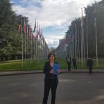 Dr. Johanna Offe, Leitung Advocacy, bei der UN in Genf. Foto: Ärzte der Welt