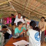 Das Team von Ärzte der Welt versorgte umgehend die Menschen in Myanmar. Foto: Ärzte der Welt
