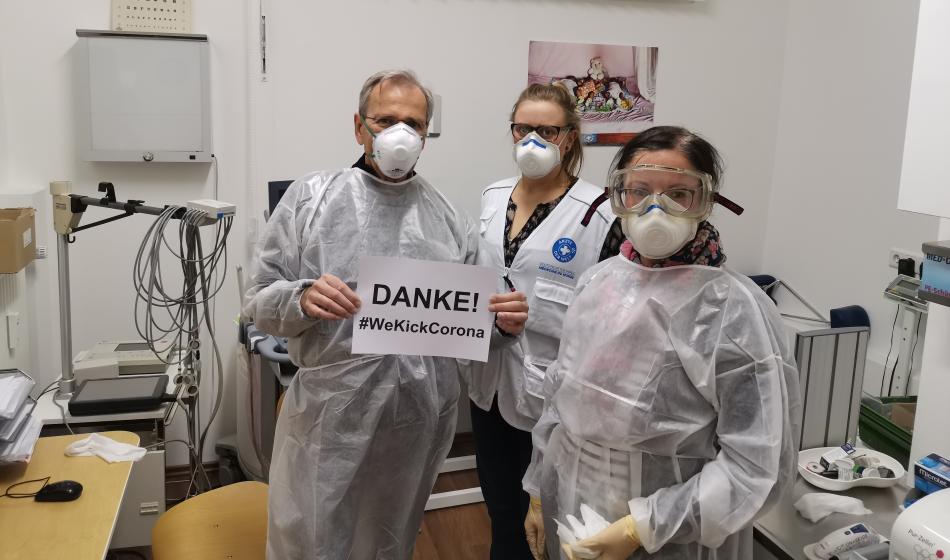 Wir sagen Danke für die wichtige Unterstützung!