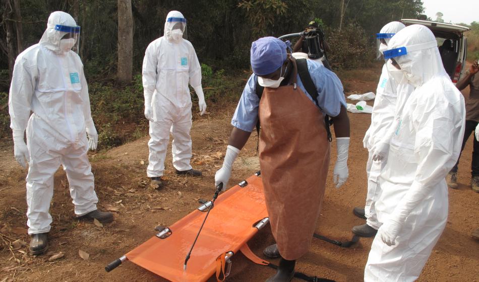 Sierra Leone: Ärzte der Welt unterstützt lokale Gesundheitsstrukturen, die von der Ebola-Epidemie betroffen sind. Foto: Nick Harvey