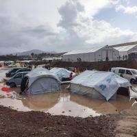 In manchen Flüchtlingscamps herrschen katastrophale Bedingungen. Foto: Ärzte der Welt 