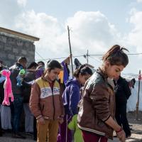 In den iraktischen Camps leben die Menschen dicht gedrängt.