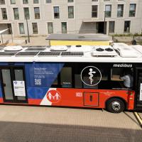 Im Berliner Medibus werden Geflüchtetete ohne Krankenversicherung behandelt. Foto: Philipp Boegle