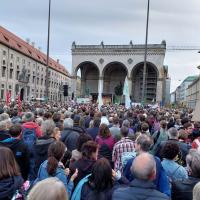 Demonstration in München. Foto: Ärzte der Welt