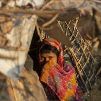 Geflüchtetes Kind in Bangladesch. Foto: Arnaud Finistre