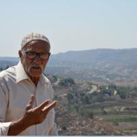 Ein älterer Herr im Westjordanland. Foto. Ärzte der Welt 