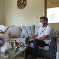Psychologen von Ärzte der Welt besuchen die Patient*innen in Beirut zu Hause. Foto: Ärzte der Welt