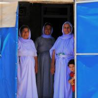 Frauen im Flüchtlingscamp im Irak. Foto: Ärzte der Welt
