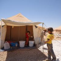 Die Flüchtlinge in den syrischen Camps sind auf humanitäre Hilfe angewiesen. Foto: Cecile Genot