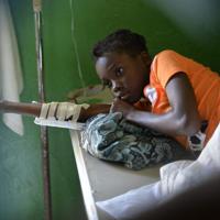 Cholera breitet sich wieder in Haiti aus. Foto: Benoît Guenot