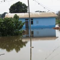 Überflutung in der Zentralafrikanischen Republik