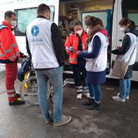 Das Team von open.med München hat sein mobiles Angebot am Hauptbahnhof ausgeweitet. Foto: Ärzte der Welt