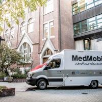 Einweihung des neuen MedMobil in Stuttgart