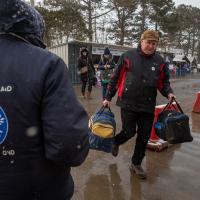 Ärzte der Welt Griechenland an der ukrainischen Grenze im Einsatz; Foto:©Yiannis Yiannakopoulos