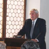 Prof. Wilfired Schilli, langjähriger Ehrenpräsident von Ärzte der Welt. Foto: Ärzte der Welt