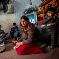 Fast 1,5 Million Menschen halten sich derzeit in Mossul auf, darunter 600.000 Kinder und Jugendliche. Foto: Guillaume Pinon