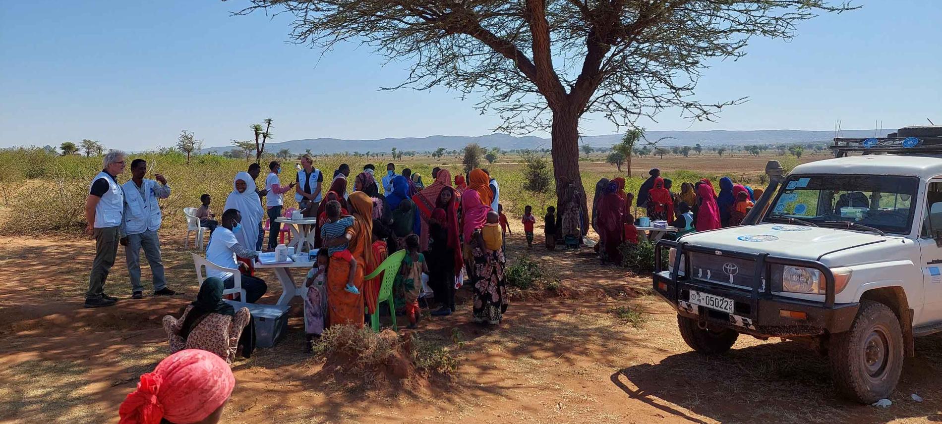 Das Ärzte der Welt-Team ist auch im Hinterland der Somali-Region unterwegs. Foto: Ärzte der Welt