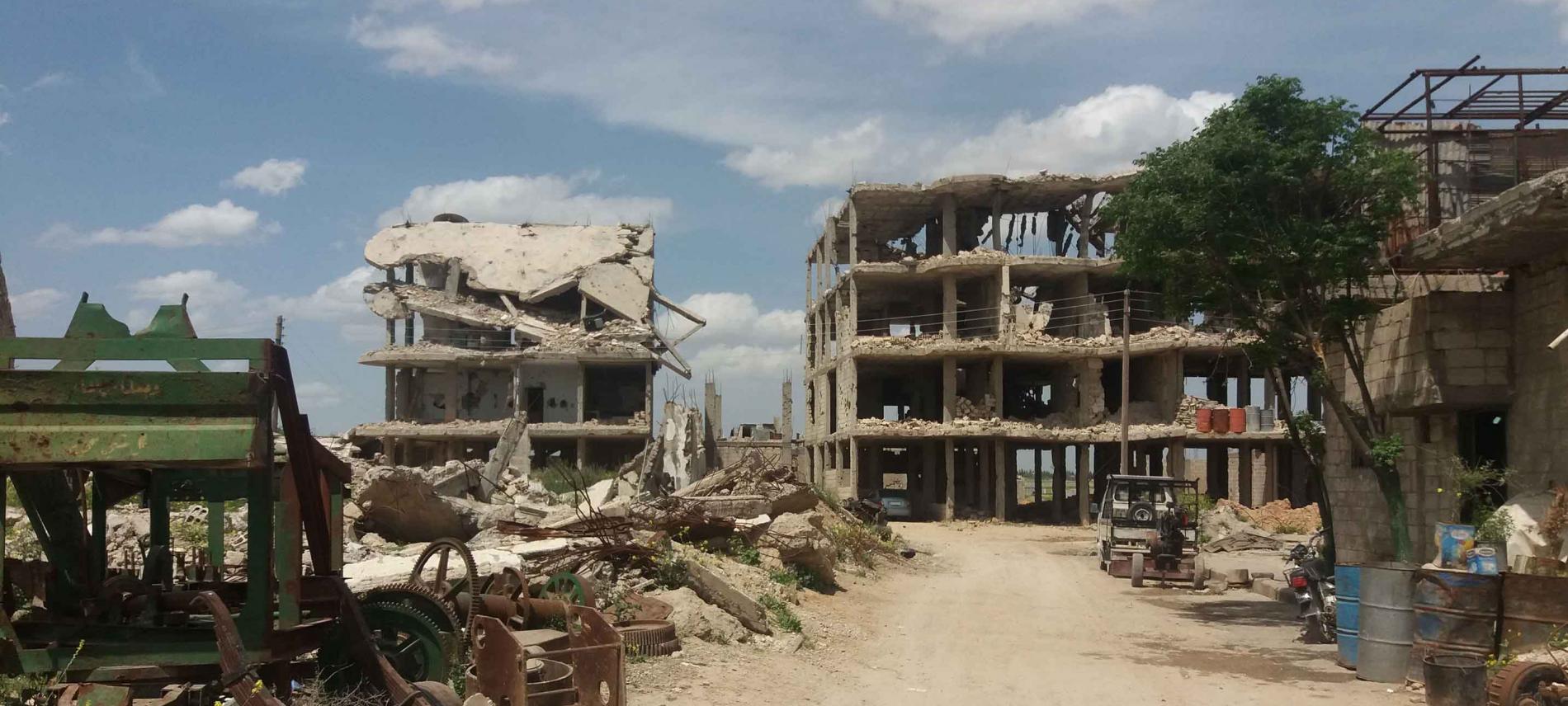 Angriff auf Zivilbevölkerung in Afrin. Foto: Medicos del Mundo.