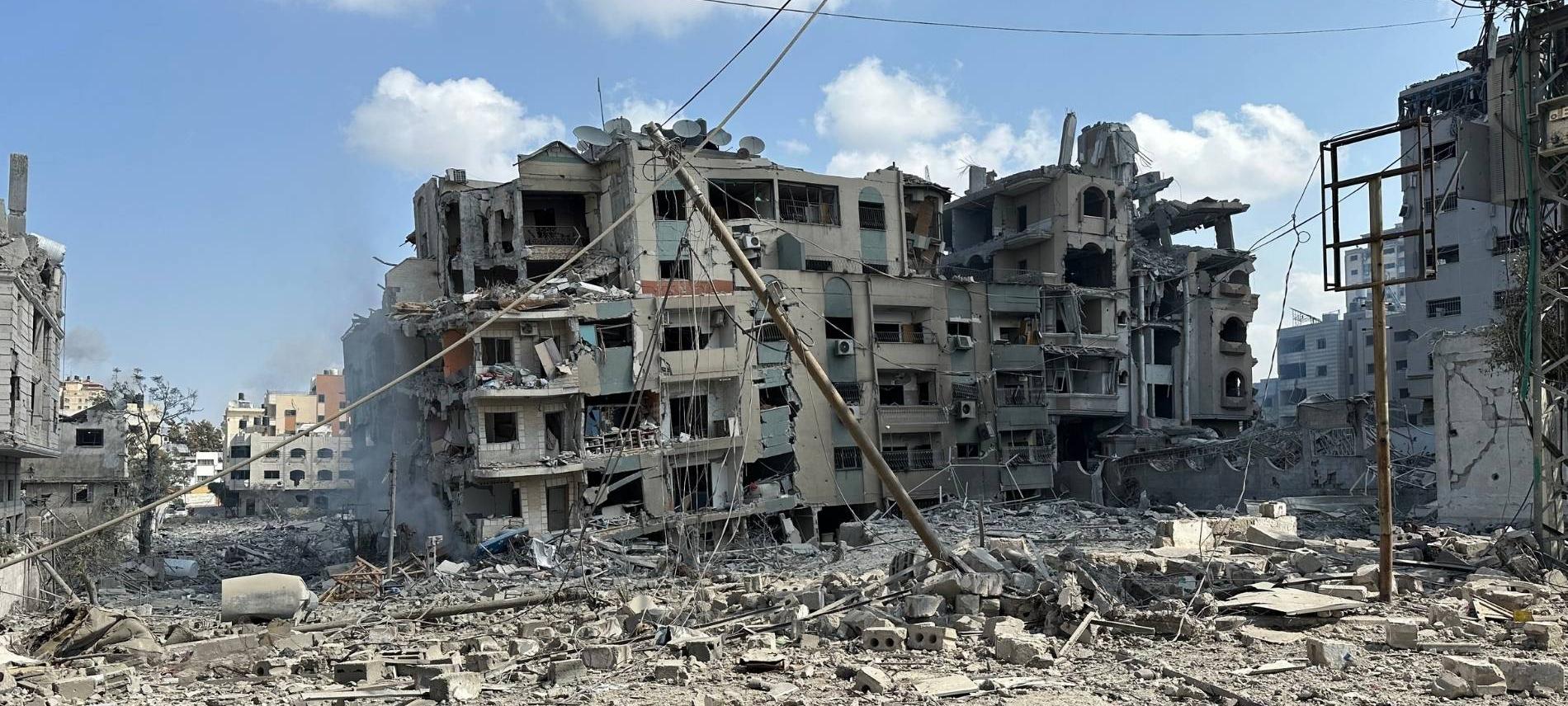 Das Ausmaß der Zerstörung in Gaza ist nur schwer zu begreifen. Foto: Ärzte der Welt
