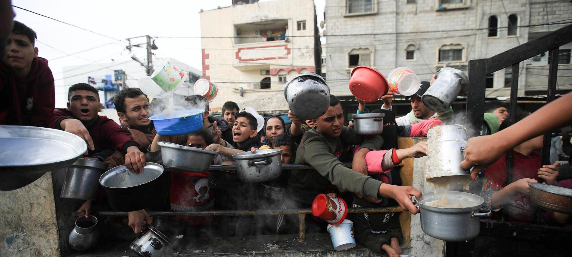 Die Versorgung der Menschen im Gazastreifen wird immer schwieriger. Foto: Mohammed Zaanoun