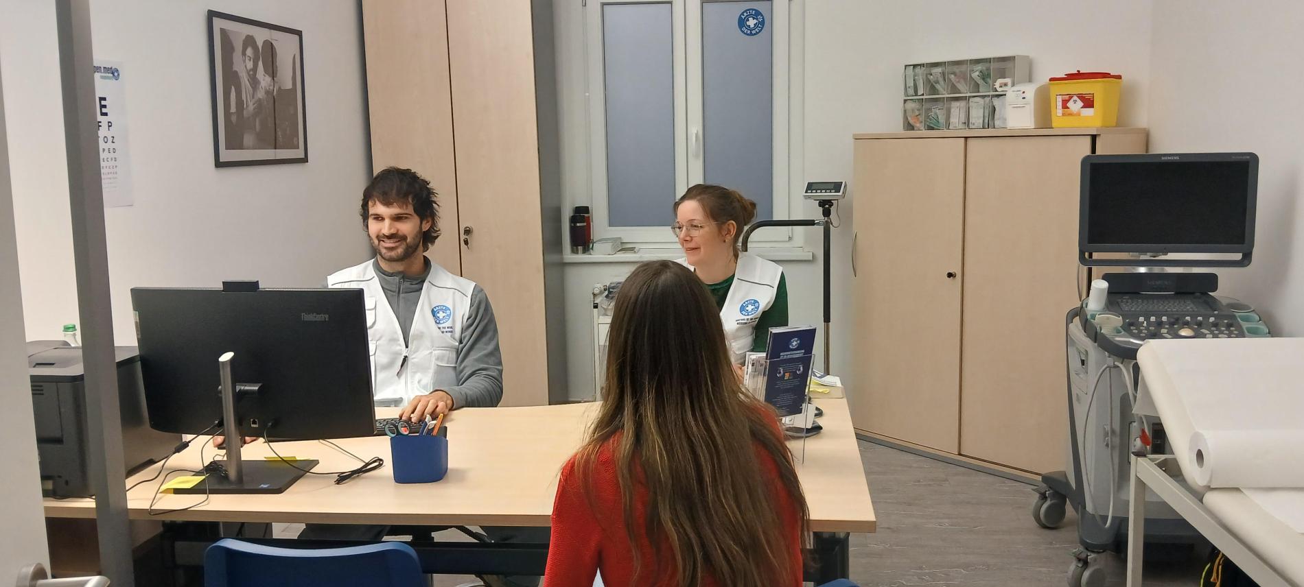Patientin in der  open.med-Praxis Mageburg (Symbolbild). Foto: Ärzte der Welt