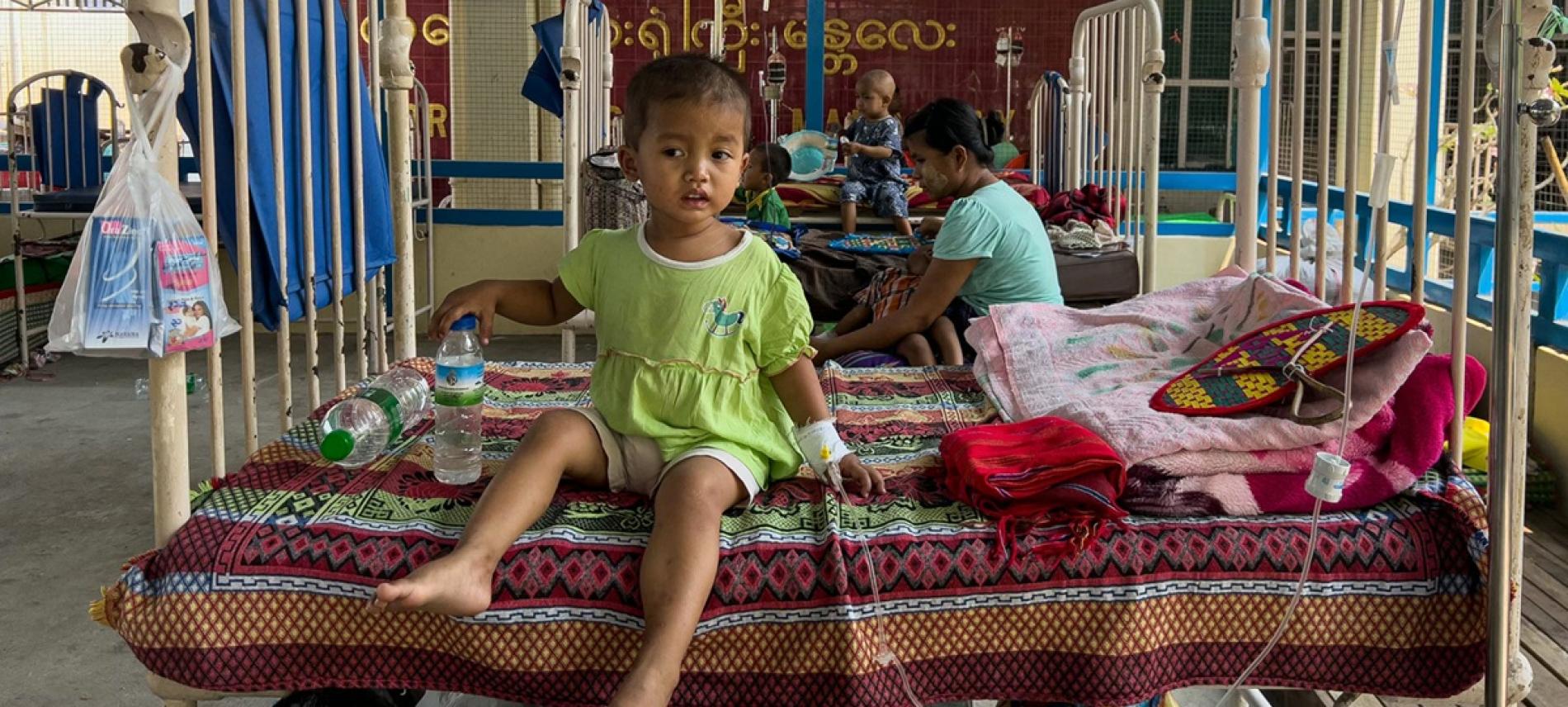 Medizinische Nothilfe nach dem Erdbeben in Myanmar 2025. Bild: Sai Aung Main / AFP