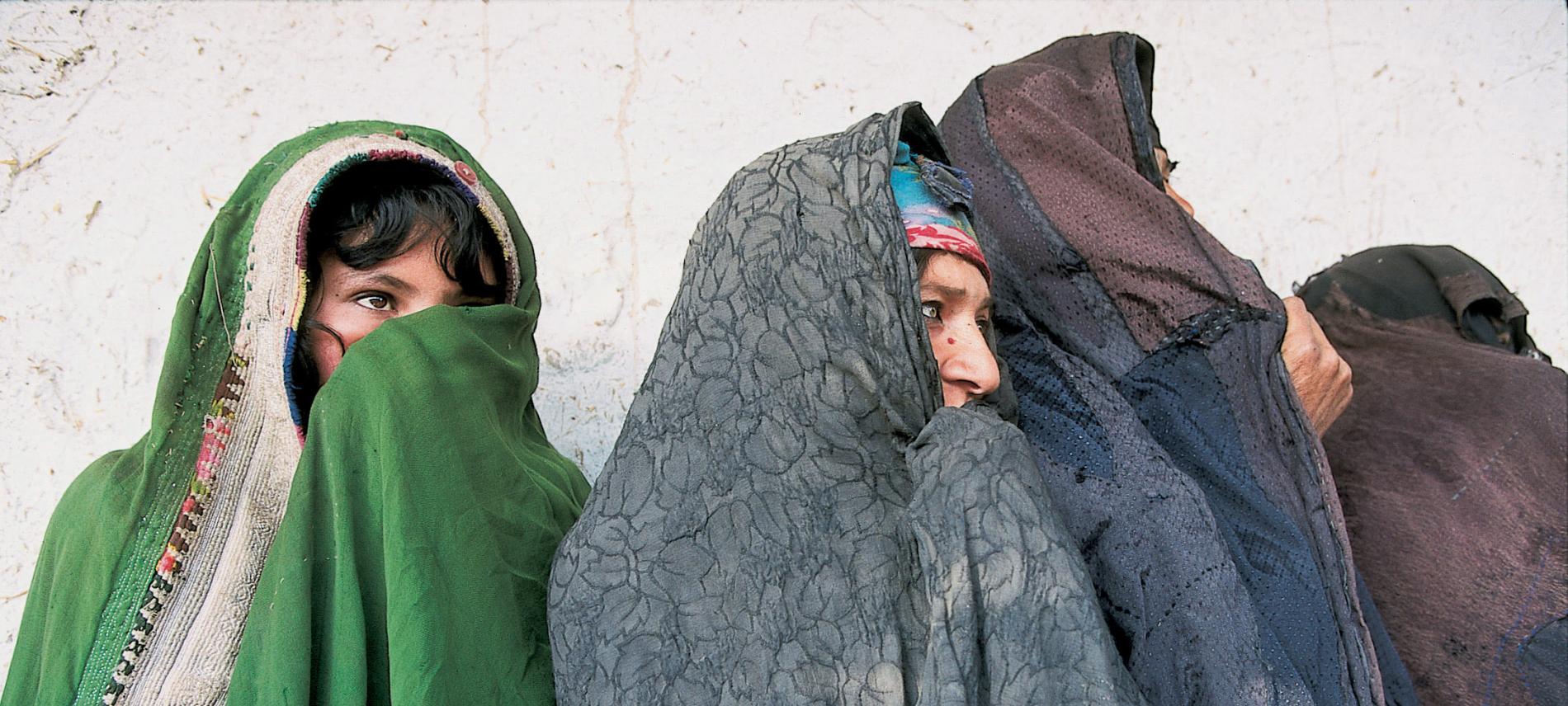 Afghanische Frauen. Foto: Stéphane Lehr