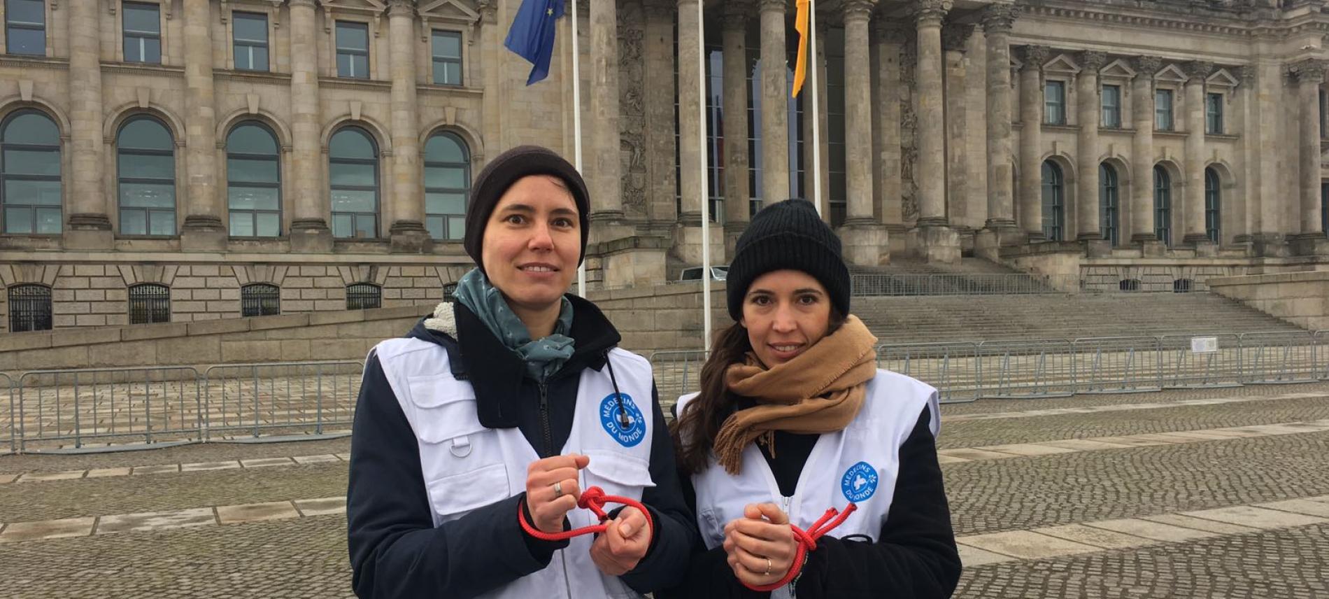 Johanna Offe vertritt mit der Advocacy-Arbeit Menschen ohne medizinische Versorgung Ärzte der Welt setzt sich mit der Advocy-Arbeit für Patienten ein