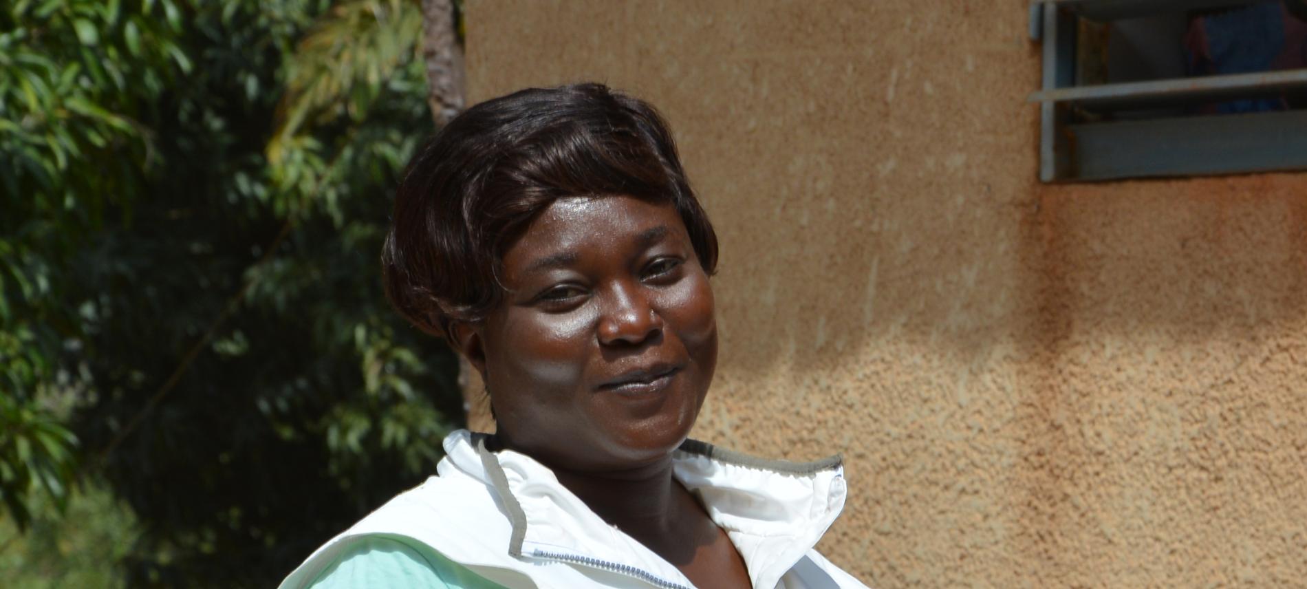 Annick Coulibaly koordiniert das Hebammenprojekt von Ärzte der Welt in Togo