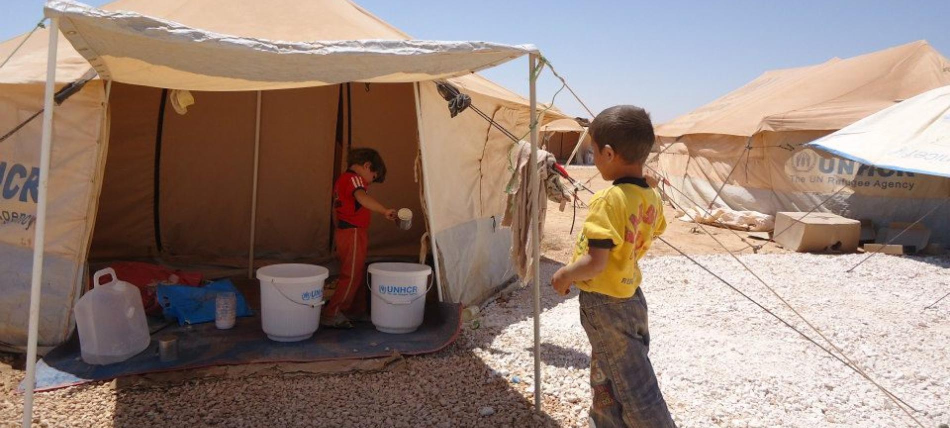 Die Flüchtlinge in den syrischen Camps sind auf humanitäre Hilfe angewiesen. Foto: Cecile Genot